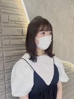 シア 新小岩店(SHEER)&nbsp;オレンジブラウンとミディアムレイヤー