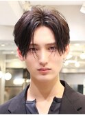 men's/メンズ/メンズカット/刈り上げセンターパート/池袋/韓国