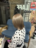 ラフ 心斎橋(LAFF)&nbsp;ミルクティーベージュ