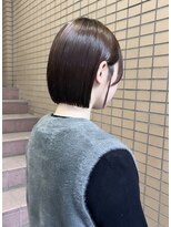 ダルシット(dulcet★★★)&nbsp;ロイヤル髪質改善ストレート × ぱつっとボブ スタイル◎