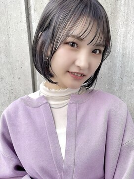 エストアール フクオカ 福岡博多店(est-r. Fukuoka) 博多/ボブ/レイヤーボブ/グレージュ/アディクシーカラー