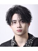 MEN’S HAIR/サーフカール/刈り上げセンターパート/札幌