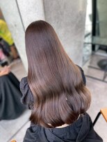 ルート 南堀江(route)&nbsp;美髪/さらさらヘア/大人可愛い/ナチュラルヘア/ブラウンカラー