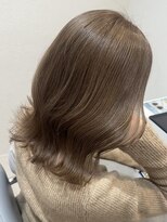 ベル サウス(BHEL south) 津市ロングレイヤーカットハッシュカット透明感カラー重めロング