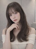ハーツ 熊本(hearts.) 大人ガーリー/ミディアムレイヤーカット/似合わせカット