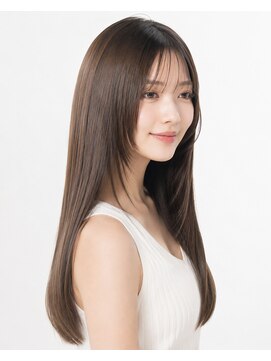 アンフィシュピトロワ(AnFye spi tlow) 白髪ぼかし×髪質改善ストレート【縮毛矯正】
