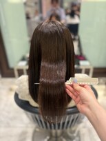 パーマ落としラボ アピッシュ 銀座(apish)&nbsp;パーマ落としストレートパーマ相談髪質改善艶髪ロング