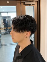コア(CO:A) ソフトツイストパーマ メンズ無造作束感ショートマッシュ長崎