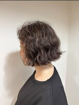 アズーア ヘアーアンドスパ(azure hair&spa)&nbsp;癖毛を活かしたパーマ風ボブ
