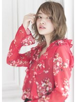 甘さと抜け感の絶妙バランス！胸キュンミディ