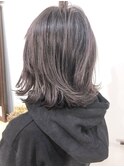 【Marl】ラベンダーグレージュの無造作セミディ♪