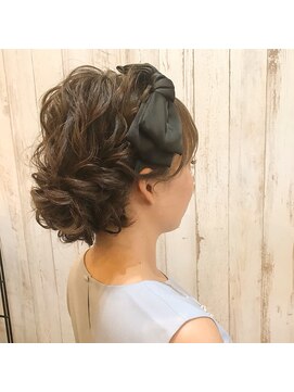 ヘアーアトリエ アンル(hair atelier anle) リボンアレンジ★