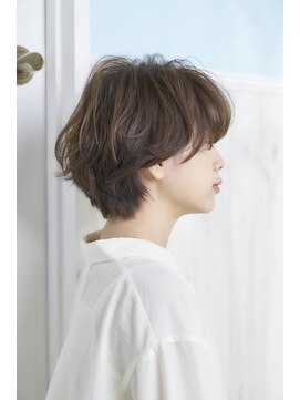 ノアエクレ 銀座(noah ecle) 【noahecle銀座】グレージュ似合わせカットエアリーショート