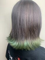 ヘアサロンエムフィス 池袋東口(HAIR SALON M Fe's)&nbsp;裾カラーでMat Green