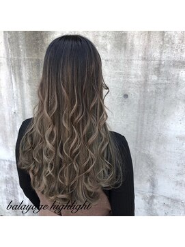 アンルーク ヘア(+1 unluke hair) [+1unluke]2026-SS/balayage×highlight