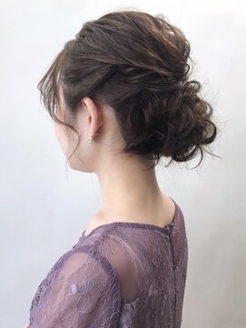 アイティー バイ アルバム 浦和店(IT by ALBUM) ゆるふわアップアレンジ_オリーブカラー_ba250171