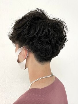 アングゥ ウル(ungu ul) マッシュにパーマ