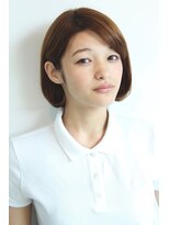 クロスオーバー(Cross Over)&nbsp;ワンカールで決まるボブスタイル