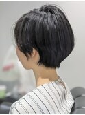 襟足スッキリショート×サマーカット×首と頭の形が綺麗に見える