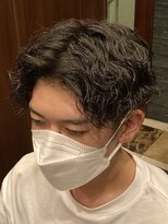 ヒロギンザ 御茶ノ水店(HIRO GINZA)&nbsp;波巻きスパイラルセンターパートパーマ
