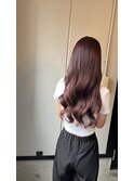 #ピンク#ラベンダー#大人かわいい#モテ髪