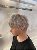 【園田/ホワイトカラー】大人気ブリーチカラーです