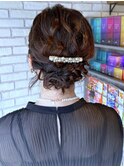 編み込みローアップ