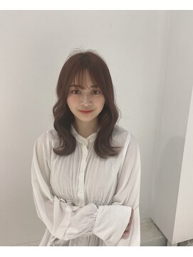 フォルテ ギンザ(FORTE GINZA) ミディアムヘア×グレージュカラー×シルキーベージュ