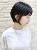 【morio札幌】札幌ショート 大人かわいい黒髪ショートボブ