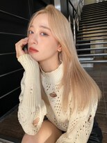 ロンド レア 天神大名店(Lond Le’a) ダブルカラーベージュカラーケアブリーチハイトーンカラー韓国