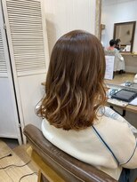 ギフト ヘアー サロン(gift hair salon) 【宮本指名】オレンジ系グラデーション