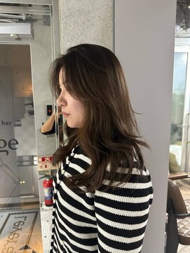 リバレッジ 白金(Leverage) 白髪ぼかしハイライト30代40代【目黒白金】：Mayu Yamaoka