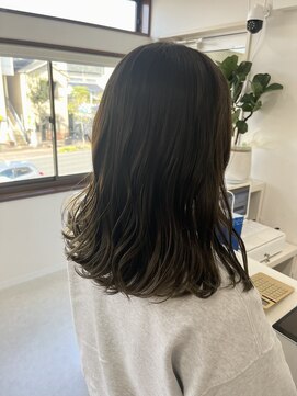 メロウ(mellow) ブリーチなし×マットグレージュ