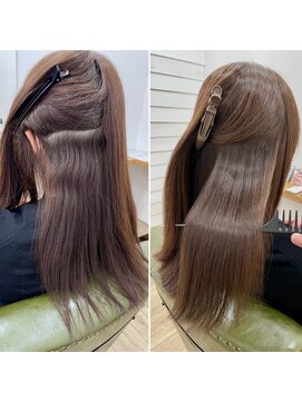 グリーンルームセカンド 結城店(GREEN ROOM. 2nd) 髪にドラマを/髪質改善/縮毛矯正/美髪矯正/美髪/艶髪/結城/小山