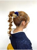 【BelleCoupes】卒業式 袴着付けヘアアレンジ