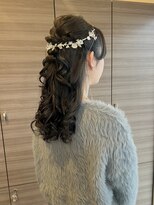 コアフィールドマサコ 北島店&nbsp;ハーフアップ