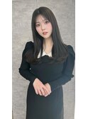 【ALBA丹野】ワンカールレイヤーシースルーバング