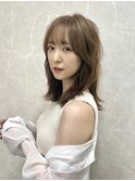 2025年夏/大人女性/韓国風/くびれヘア/髪質改善/イルミナ