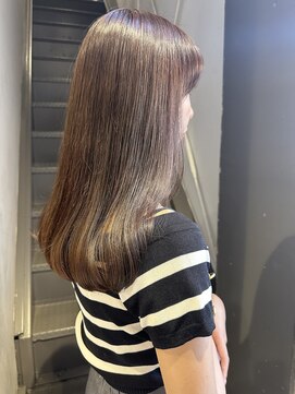 フェンヘアーアイス 中目黒(Fen.hair ici) 大人美人ショコラアッシュヘルシースタイルふんわりカール小顔