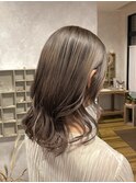 ブリーチなしダブルカラー