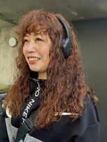 ナループロアオハナ(Nalu pu loa ohana) ハードパーマ/パーマ/ブラウンベージュ/原宿/表参道