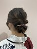 ヘアアレンジ＋浴衣着付け　￥5500