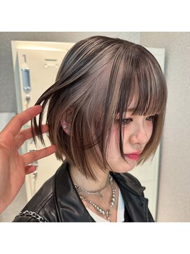 天神美容室 前田竜一[ブリーチ/ダブルカラー/髪質改善/ミルクティー/学割]