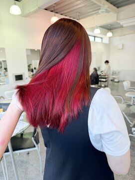 タブー(TABOO) 【xxo_3_a】ピンクブラウン×インナーレッド