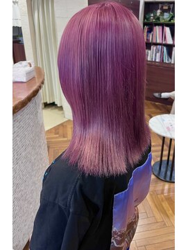 ルシア(LUCIA) ピンク系カラー／韓国ピンク／ブリーチ