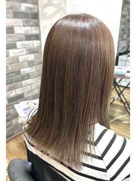 エピス 麻生1号店(epice) 艶カラー×ストレートスタイル
