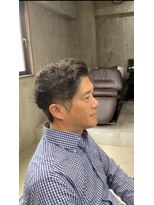 フイ 自由が丘(men's salon Hui)&nbsp;ハイトーンカラー/マッシュパーマ/アースカラー/men's/