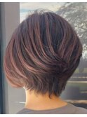 再現性のカット大人ヘアー