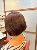 グラデーションショートボブ