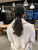 サラ 天神大名店(SARA) 【アレンジ】シンプルアレンジ/ローポニー